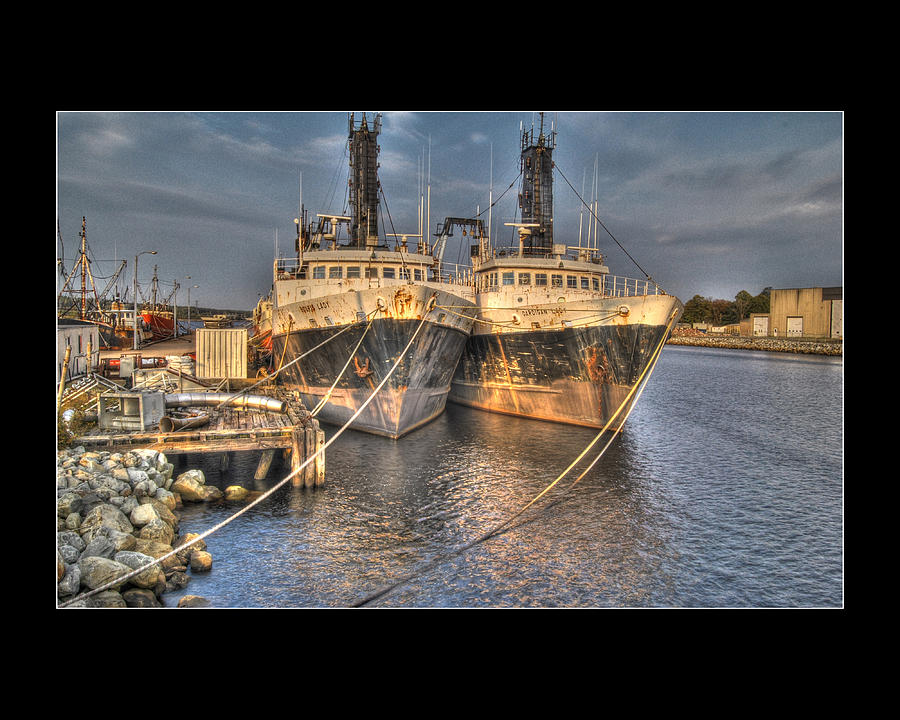 Transportation Photograph - Sister Ships  #1 by Chris Miner