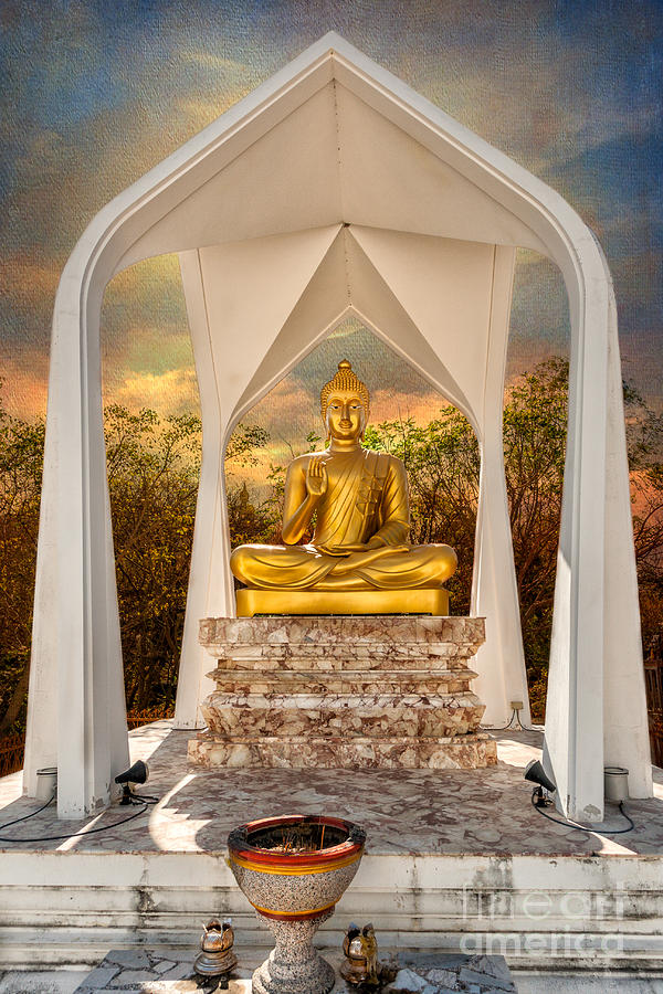 Buddha Photograph - Sitting Buddha #2 by Adrian Evans