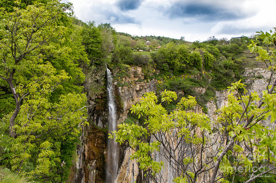 Skaklia Waterfall Bulgaria  Photograph by Jivko Nakev