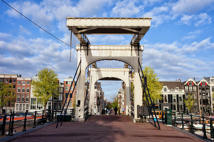 Skinny Bridge in Amsterdam #1 Photograph by Artur Bogacki