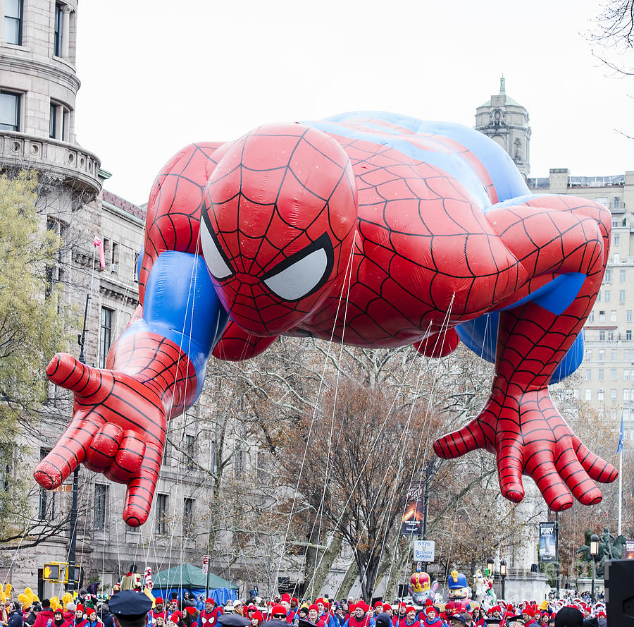 Skylanders Eruptor Balloon by Activision Publishing at Macys Thanksgiving Day Parade #1 Photograph by David Oppenheimer