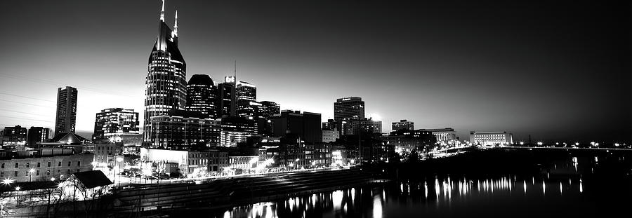 Skylines At Night Along Cumberland #1 Photograph by Panoramic Images