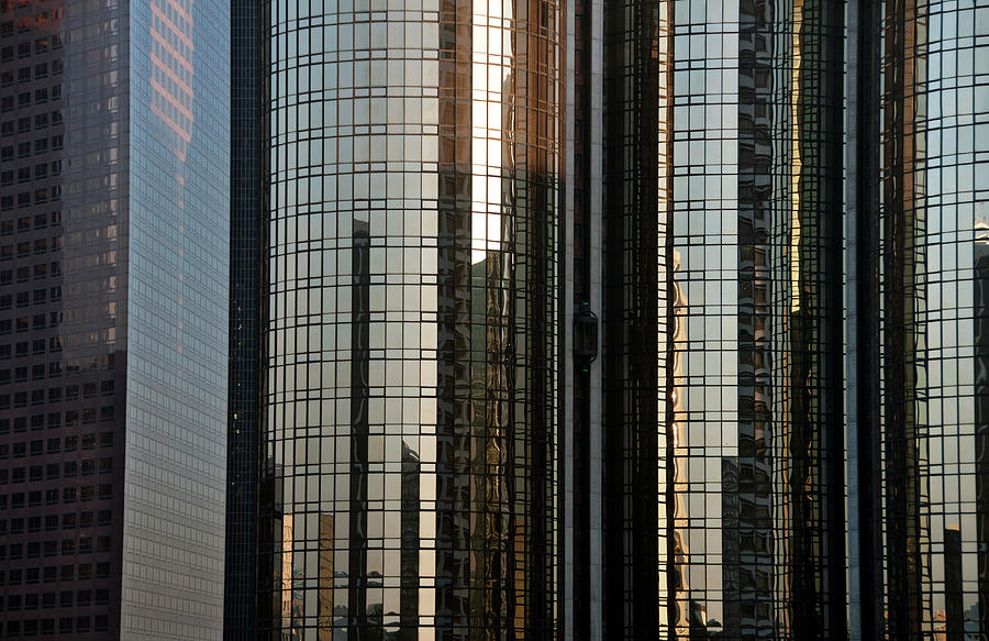 Skyscraper Reflections #1 Photograph by Mitch Diamond