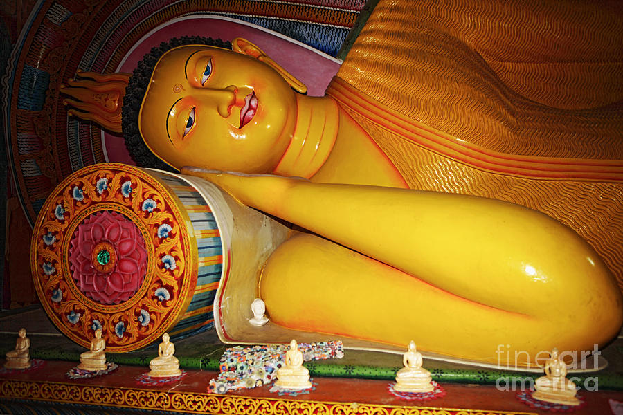 Sleeping Buddha #1 Photograph by Paul Cowan