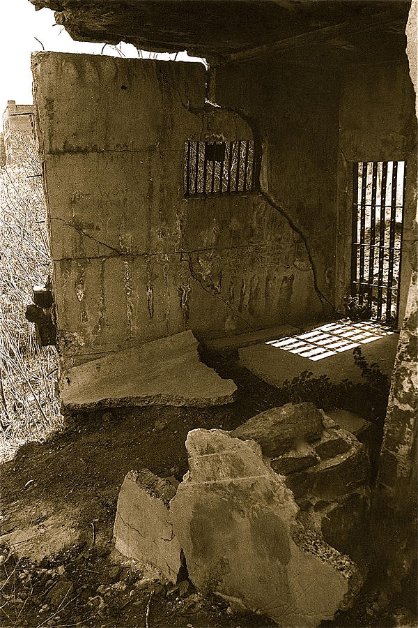 Sliding Jail Ghost Town Jerome Arizona 1983 #1 Photograph by David Lee Guss