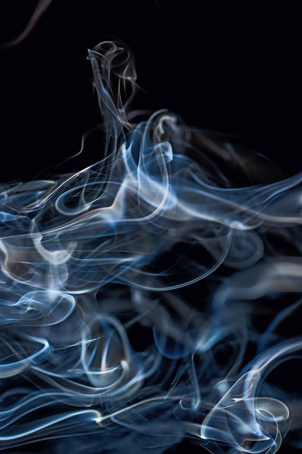 Smoke #1 Photograph by Marek Poplawski