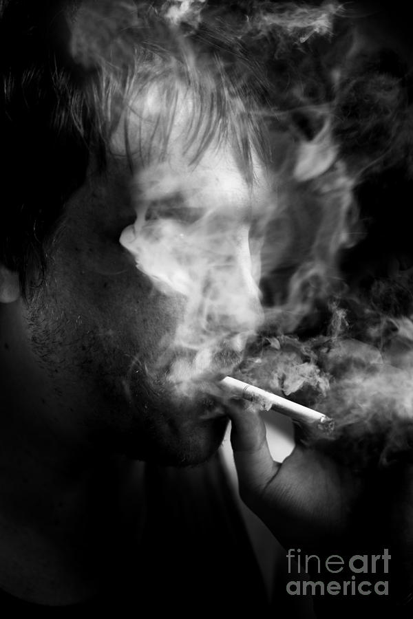 Smoking Darkness #1 Photograph by Jorgo Photography