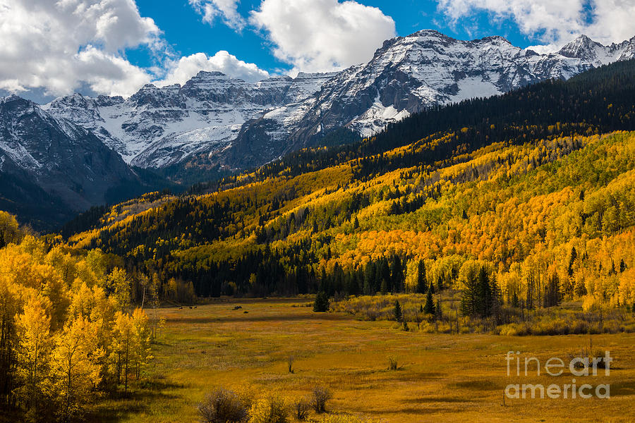 Sneffels Range Autumn - Dallas Divide - Colorado #2 Photograph by Gary Whitton