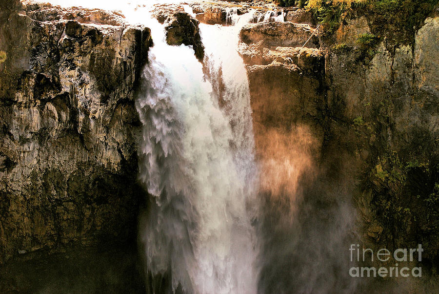 Snoqualmie Falls #3 Photograph by John Krakora