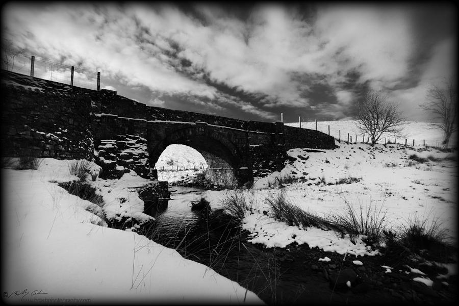 Snowy Bridge #1 Photograph by B Cash