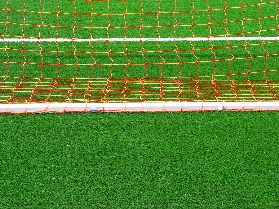 Soccer Net #1 Photograph by Jeff Lowe