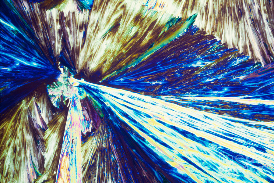 Magic Photograph - Sodium thiosulphate microcrystals color abstract #1 by Stephan Pietzko