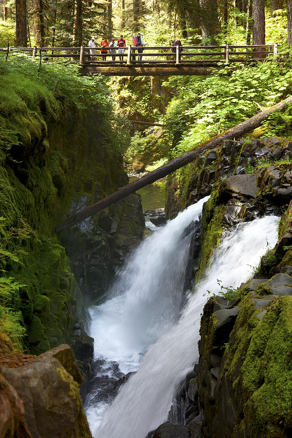 Sol Duc Waterfalls in Olympic National Park Photograph by King Wu ...