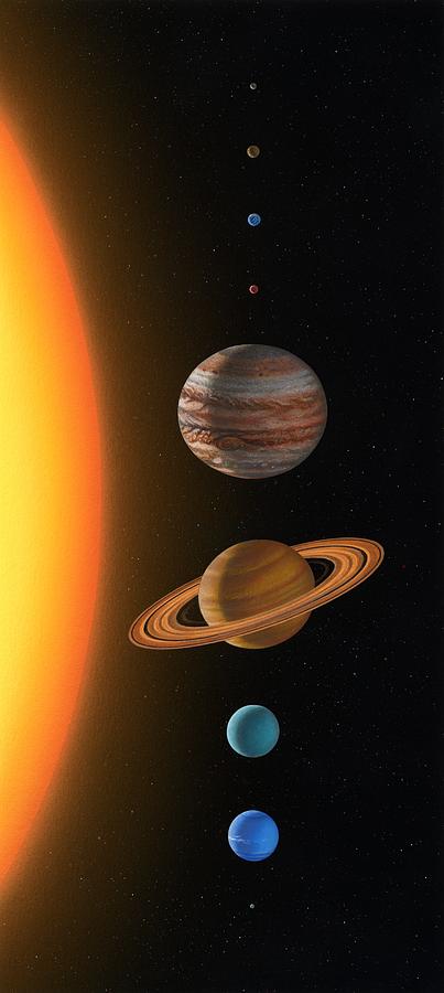 Solar System Photograph by Lynette Cook/science Photo Library - Fine ...