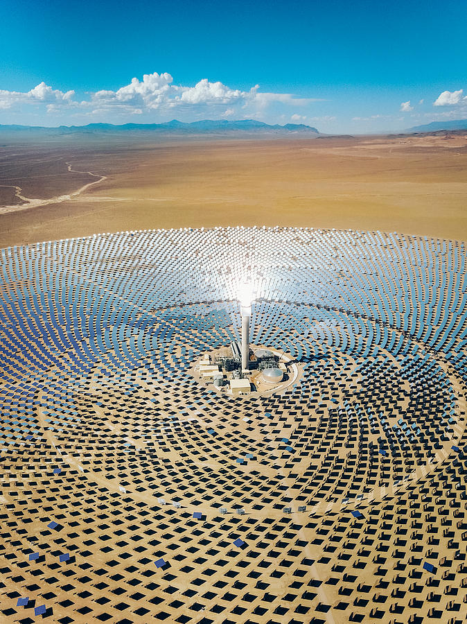 Solar Thermal Power Station #1 Photograph by Ferrantraite