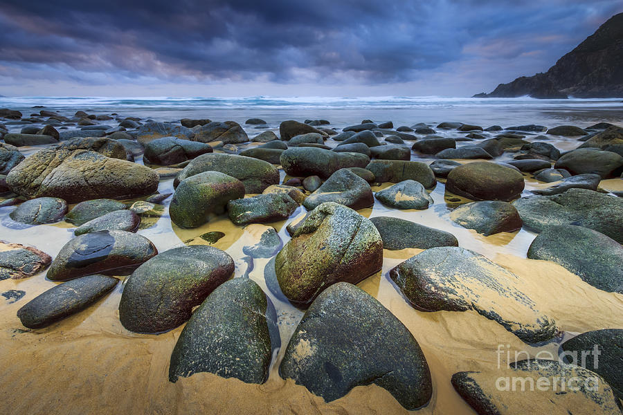 Solitude Campelo Beach Galicia Spain Photograph by Pablo Avanzini