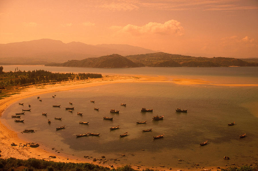 Song Cau Lagoon. Dai Lanh Province #1 Photograph by Alain Evrard