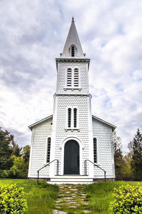 South Ferry Church Photograph by Cathy Kovarik