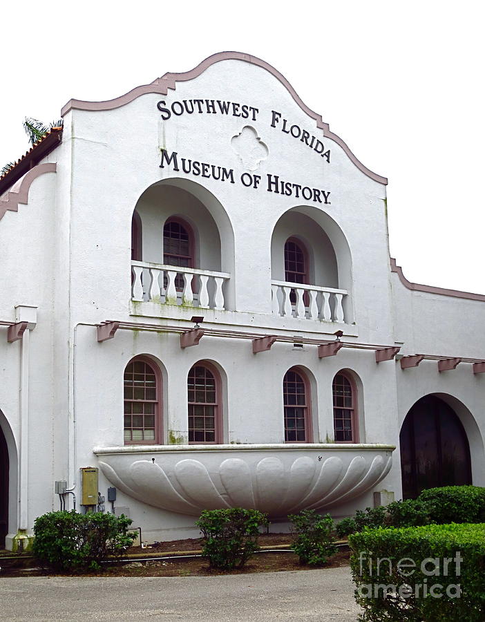 South Florida Museum of History. Ft. Myers Florida.  #1 Photograph by Robert Birkenes