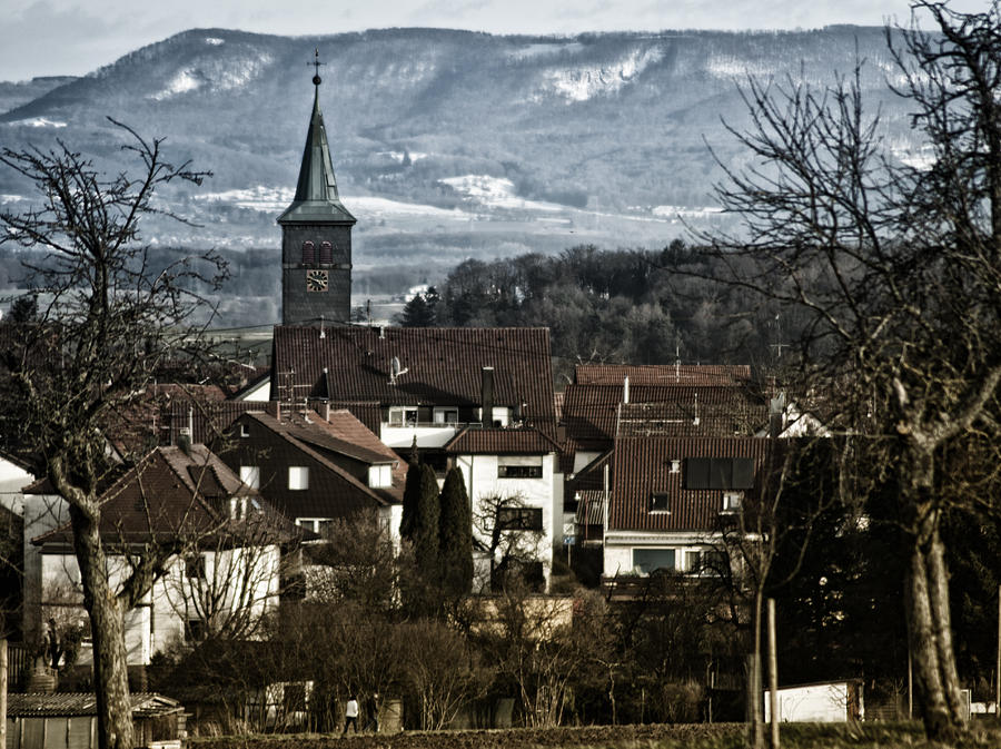 Small Village Town Photograph by Miguel Winterpacht