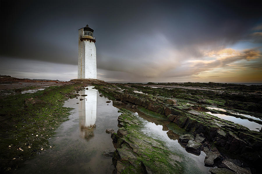 Southerness Lighthouse #1 Photograph by Grant Glendinning