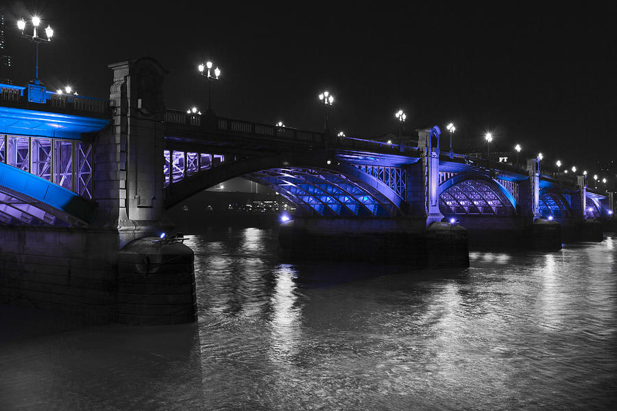 London Photograph - Southwark Bridge London #1 by David Pyatt