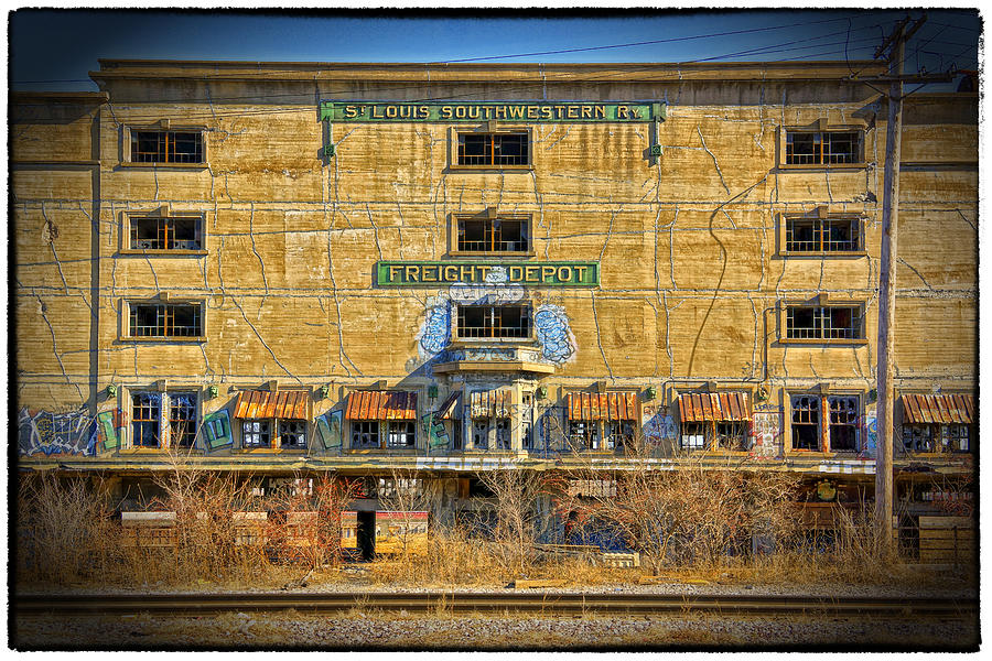 Abandoned Southwestern Freight Depot DSC03080 Photograph by Greg Kluempers
