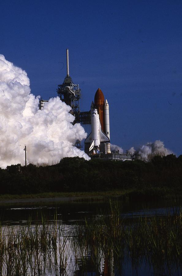 Space Shuttle Challenger  #1 Photograph by Retro Images Archive