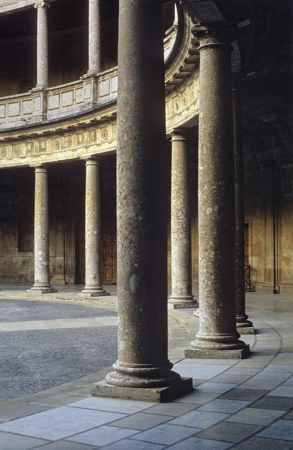 Spain. Granada. Alhambra. Palace #1 Photograph by Everett - Pixels