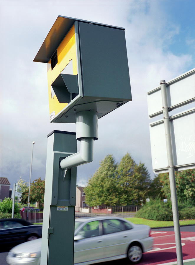 Transportation Photograph - Speed Camera #1 by Robert Brook/science Photo Library