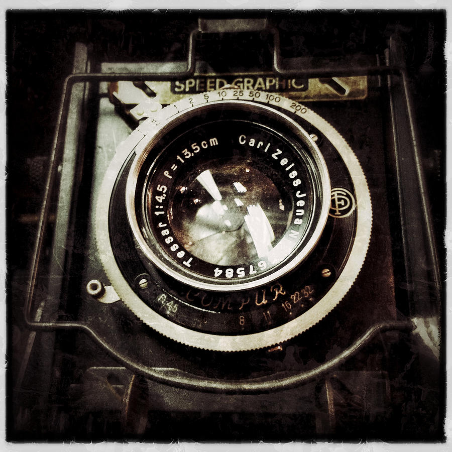 Vintage Photograph - Speed Graphic #2 by Natasha Marco