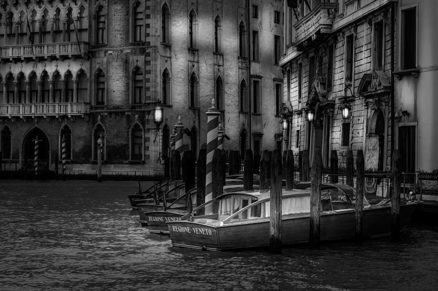Speedboats In Venice Photograph