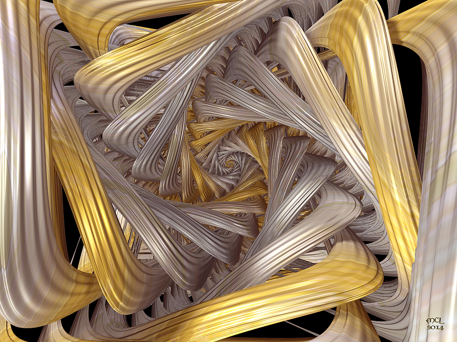 Spirality #1 Digital Art by Manny Lorenzo