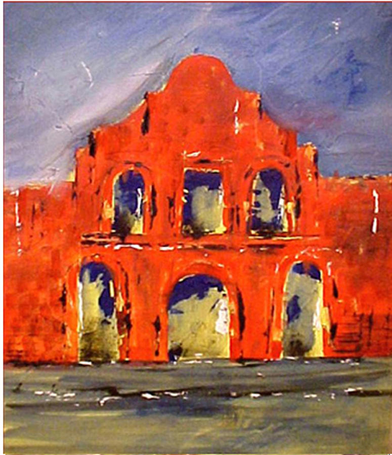San Antonio Painting - Spirits of The Alamo by Joe Leyba