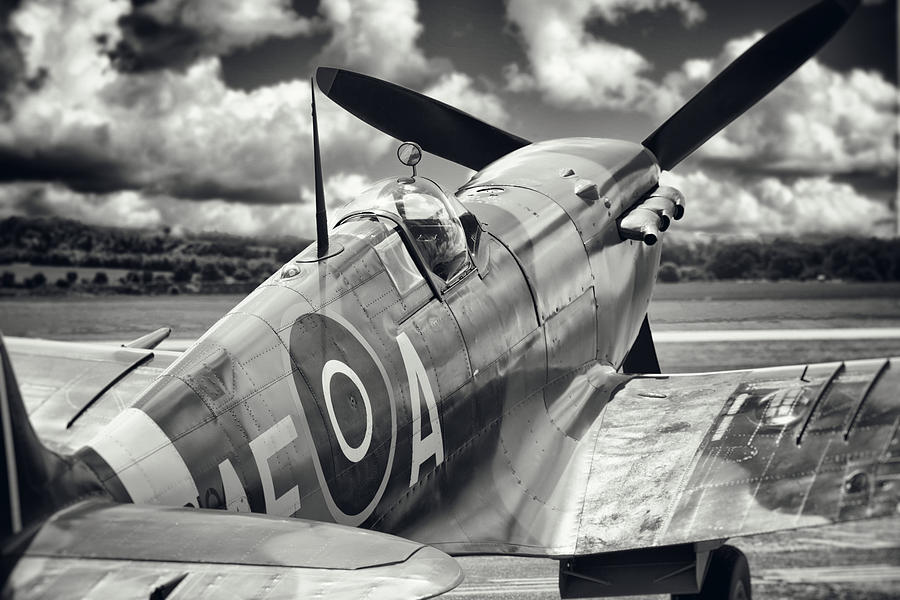 Airplane Photograph - Spitfire #1 by Ian Merton
