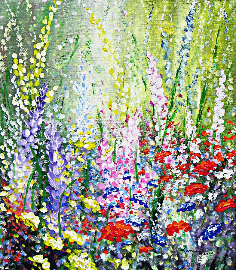 Spring Garden #2 Painting by Kume Bryant
