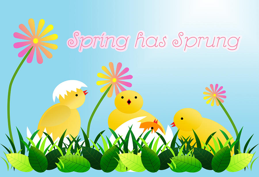 Spring Has Sprung Digital Art