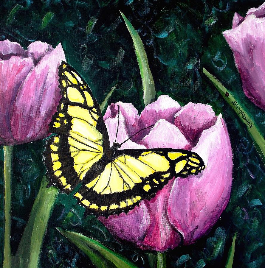 Spring Paradise #1 Painting by Shana Rowe Jackson