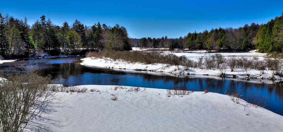 Spring Thaw on the Moose River #2 Photograph by David Patterson