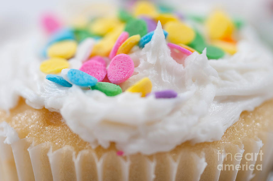Sprinkles On A Cupcake #1 Photograph by Jim Corwin