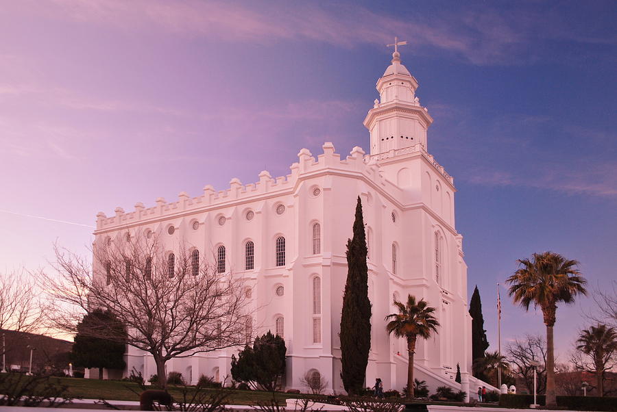 St. George Utah LDS Temple #1 Photograph by Nathan Abbott