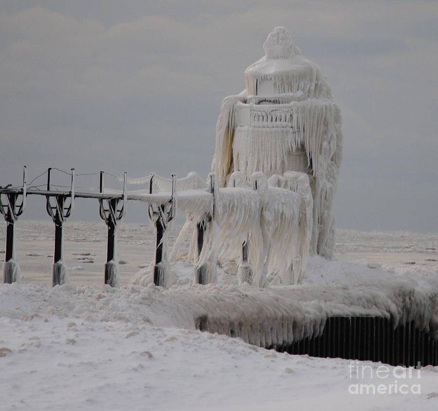 St Joseph Lighthouse - Lake Michigan Photograph by Debbie Mueller ...