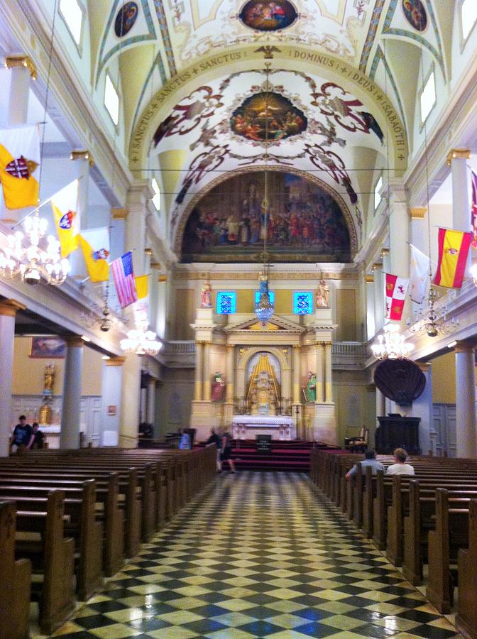 St Louis Cathedral Photograph by Roger Kinnaman - Fine Art America