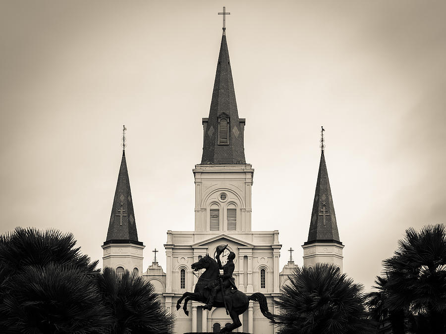 St. Louis Cathedral #1 Photograph by Scott Rackers
