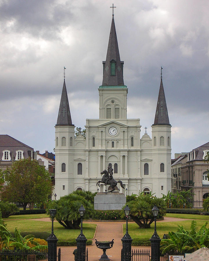 New Orleans Photograph - St. Louis Cathedral VId #1 by Chris Moore