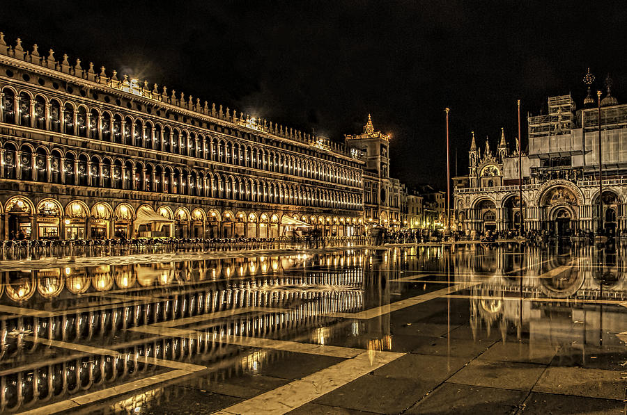 Piazza San Marco Photograph by Maria Coulson