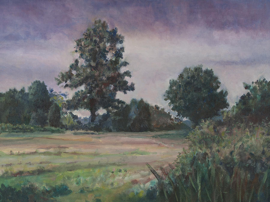 Southern Maryland Painting - St. Marys County Landscape by David P Zippi