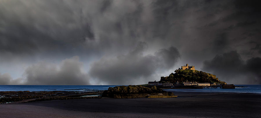 Beach Photograph - St Michaels Mount #1 by Martin Newman