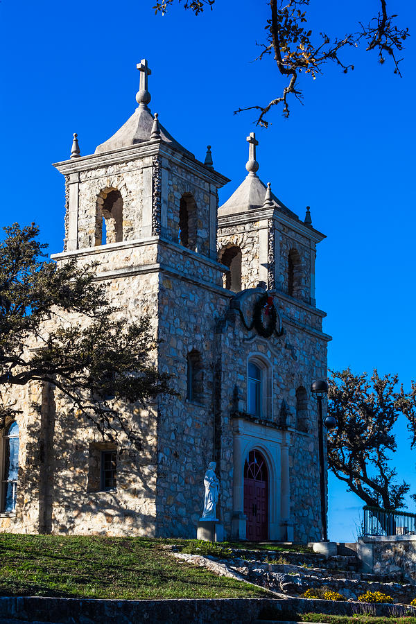 St Peters Catholic Church in Boerne Photograph by Ed Gleichman