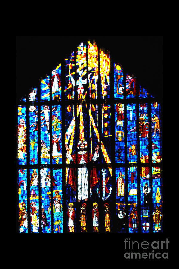 Stained Glass Cathedral Church of St Andrew #1 Photograph by Thomas R Fletcher